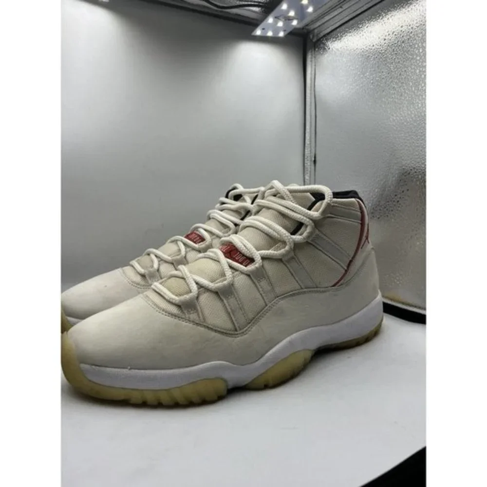 Nike Air Jordan 11 Retro Platinum Tint 378037-016 Size 12 Concord Win Like XI IV
